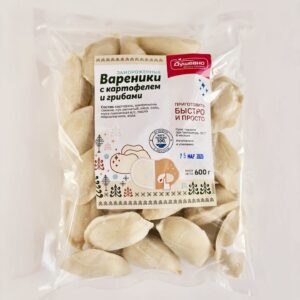 Изображение Вареники с картофелем и грибами 480 гр.